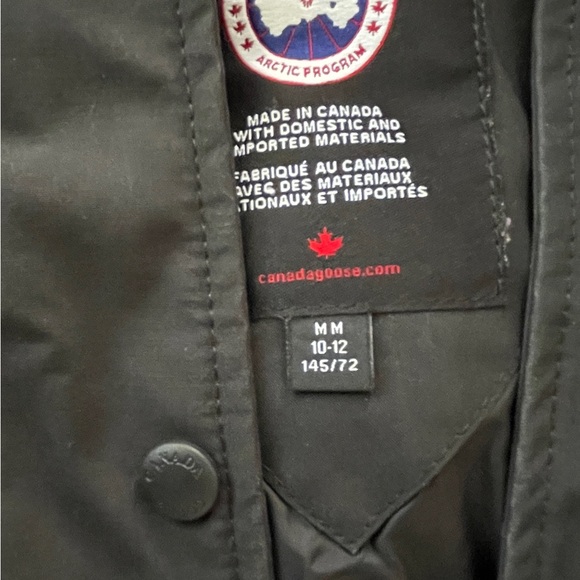 Canada Goose Juniper Black Medium Parka - Picture 6 of 8